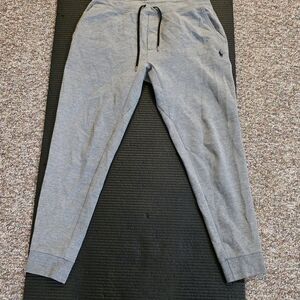 Men's Gray Polo Jogger Sweatpants Sz. M